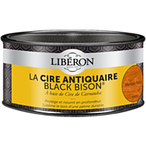 Cire antiquaire « black bison » pâte 0.5L - Merisier foncé- LIBERON